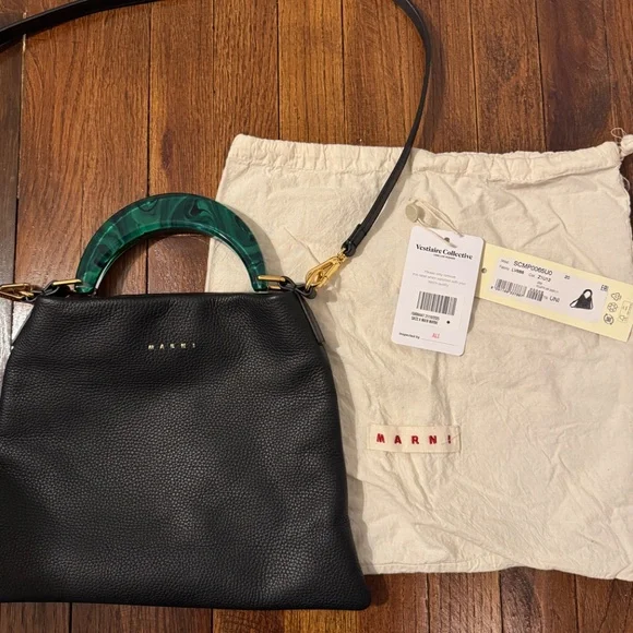 Marni - Venice Small Leather Bag - Picture 3 of 12